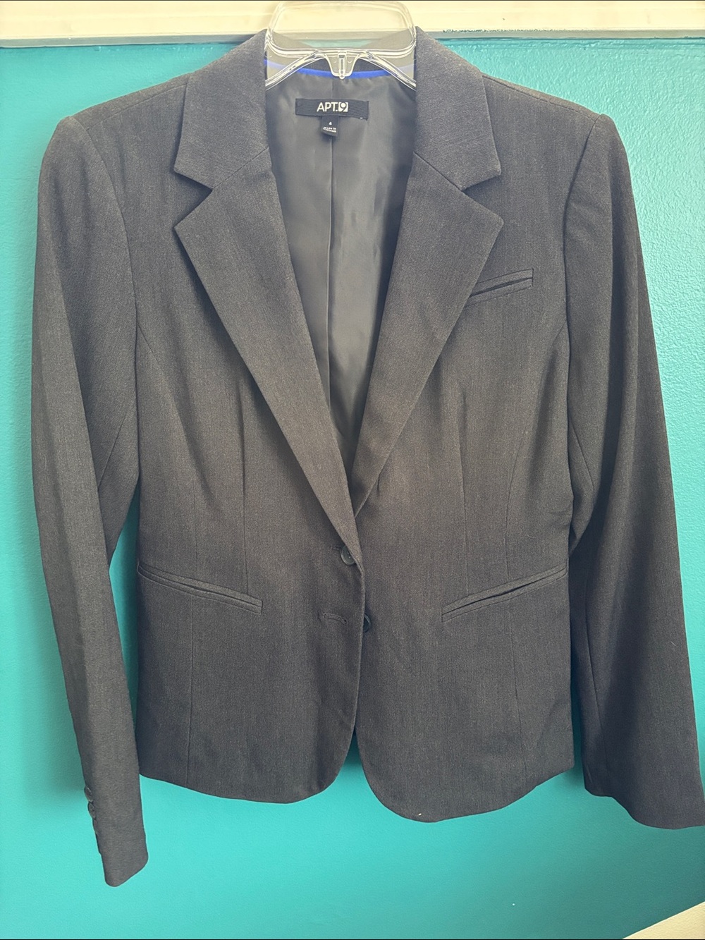 Apt. 9 Women's Black Tailored Blazer